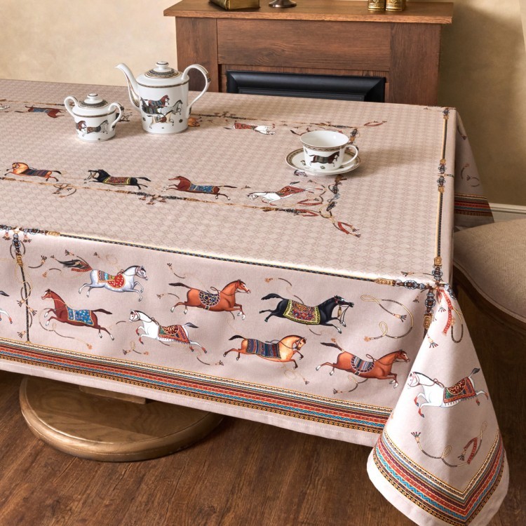 Скатерть "passage" 140х300см ,капучино,100% хлопок с пропиткой,твил Lefard (850-760-22) Скатерть "passage" 140х300см ,капучино,100% хлопок с пропиткой,твил Lefard (850-760-22)