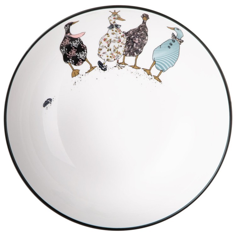 Тарелка суповая lefard "family farm" 18*5,2 см в форме салатника LEFARD (263-1423)