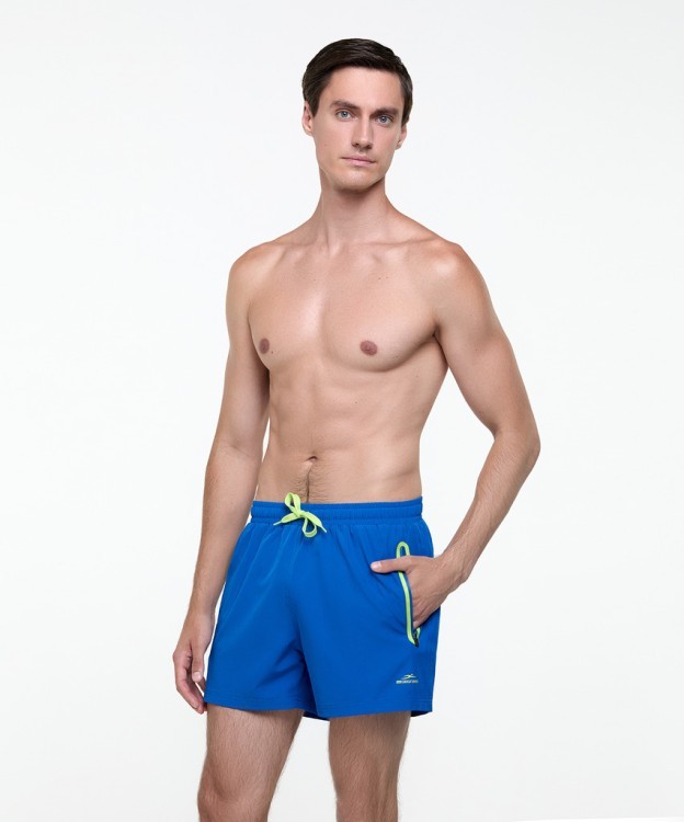 Шорты для плавания Splash Blue/Lime, полиэстер (2115623)