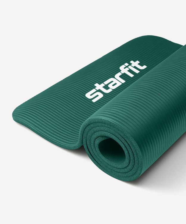 Коврик для йоги и фитнеса Starfit FM-301, NBR, 183x61x1,2 см, изумрудный (2105117) Коврик для йоги и фитнеса Starfit FM-301, NBR, 183x61x1,2 см, изумрудный (2105117)