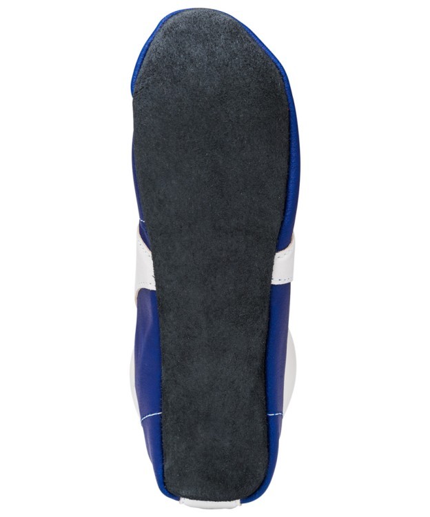 БЕЗ УПАКОВКИ Обувь для самбо Rusco SM-0102, кожа, синий (2111712) БЕЗ УПАКОВКИ Обувь для самбо Rusco SM-0102, кожа, синий (2111712)