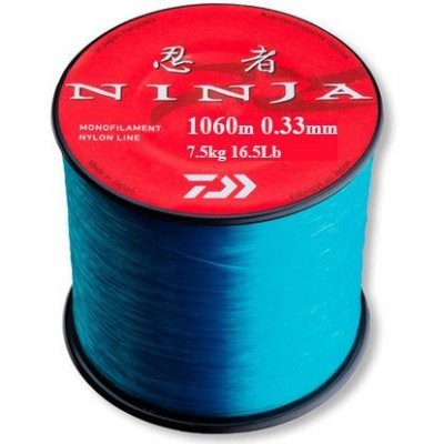 Леска Daiwa Ninja X Line 4200м 0,14мм (1,6кг) светло-голубая (58907)