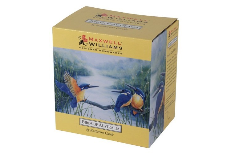 Кружка, 300 мл, фарфор F, цветная, Королевский рыбак, Birds of Australia - MW637-PBD030 Maxwell & Williams