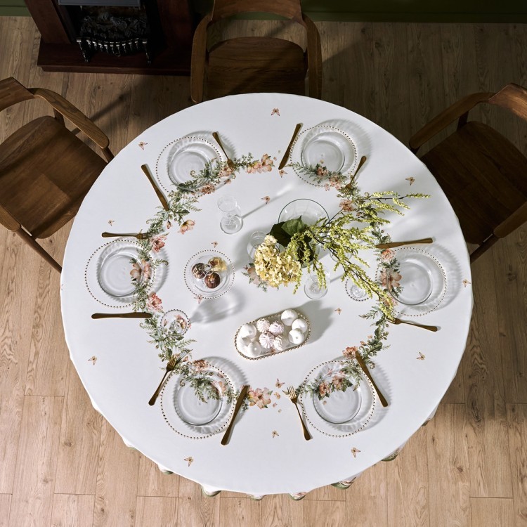 Скатерть "sense" 160х220см ,зеленый 100%хлопок, твил с пропиткой Lefard (850-753-21)