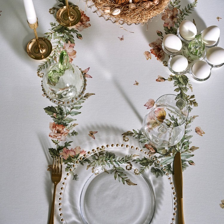 Скатерть "sense" 160х220см ,зеленый 100%хлопок, твил с пропиткой Lefard (850-753-21)