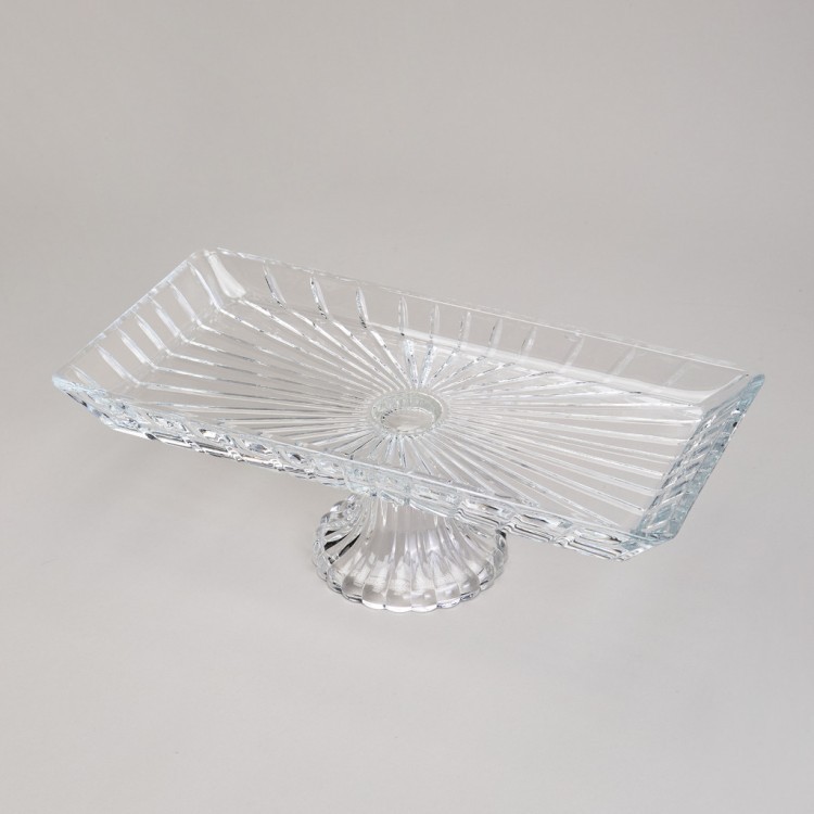 Блюдо на ножке "glass legend" 33х16х12 см Lefard (675-101)