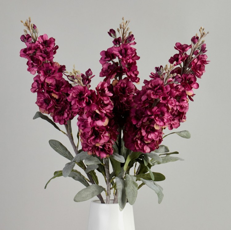 Цветок искусственный "дельфиниум" высота=81см. Lefard (287-567)