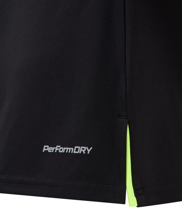 Футболка судейская с длинным рукавом JÖGEL DIVISION PerFormDRY Referee LS Tee, черный (2123322)