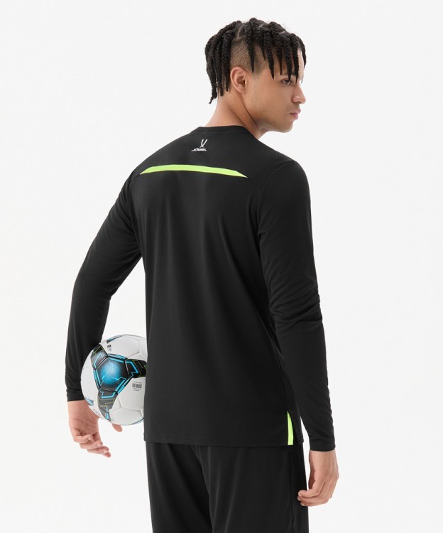 Футболка судейская с длинным рукавом JÖGEL DIVISION PerFormDRY Referee LS Tee, черный (2123322)