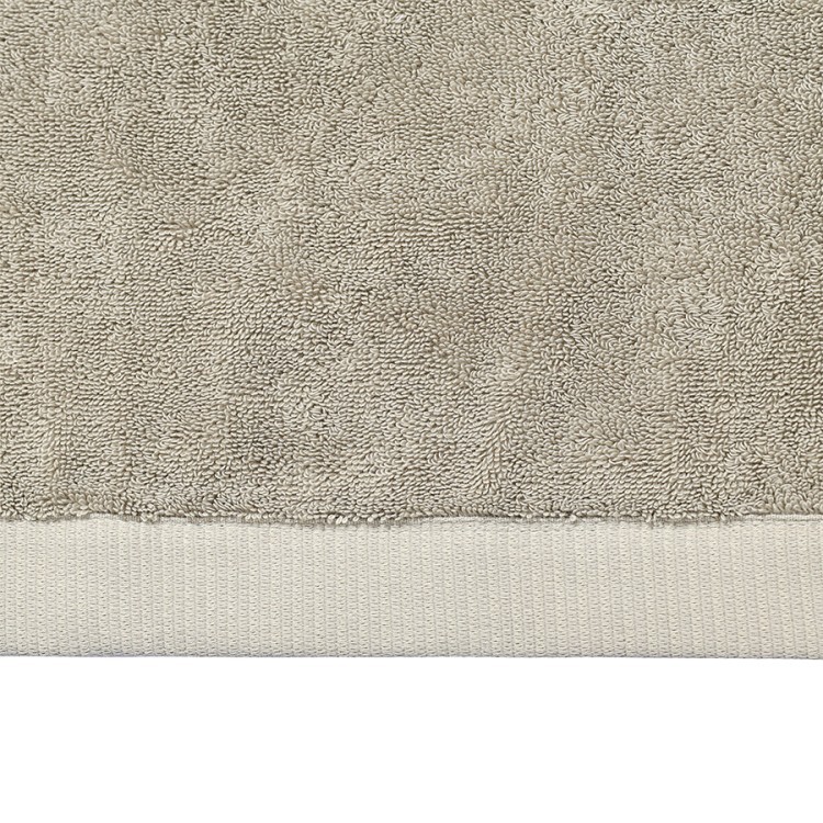 Полотенце банное бежево-серого цвета из коллекции essential, 70х140 см (79174)