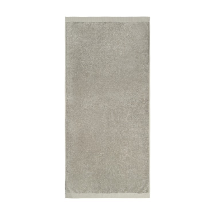 Полотенце банное бежево-серого цвета из коллекции essential, 70х140 см (79174)
