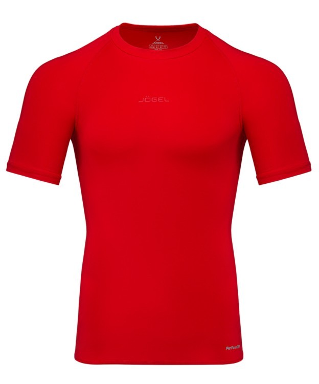 Футболка компрессионная JÖGEL PerFormDRY Baselayer Tee SS 2, красный (2110062) Футболка компрессионная JÖGEL PerFormDRY Baselayer Tee SS 2, красный (2110062)