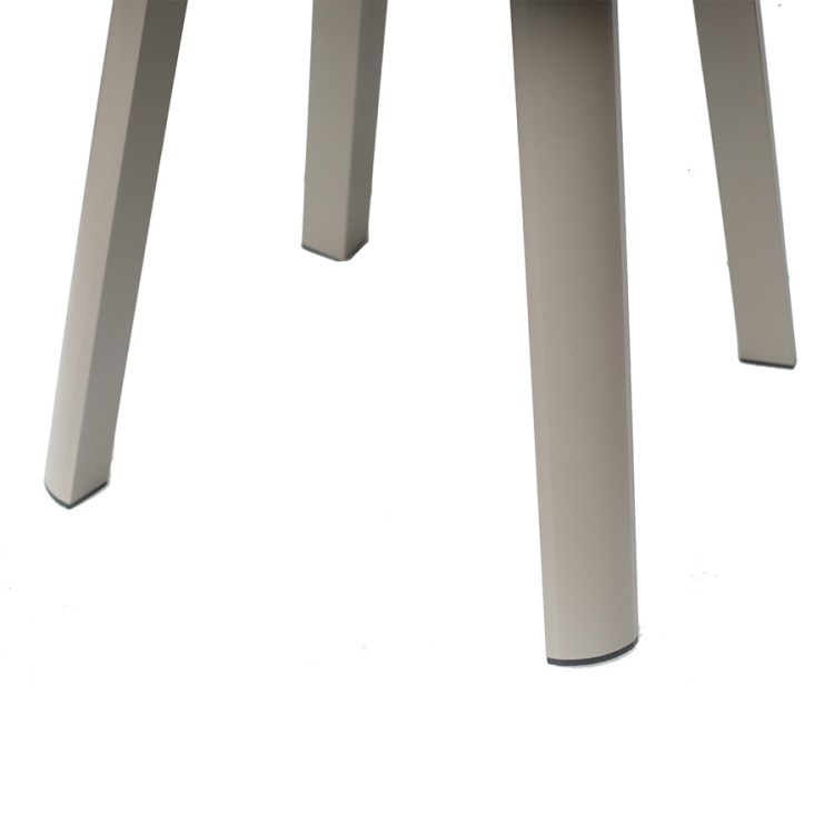 Стол обеденный leif, D90 см, серо-бежевый (75809)