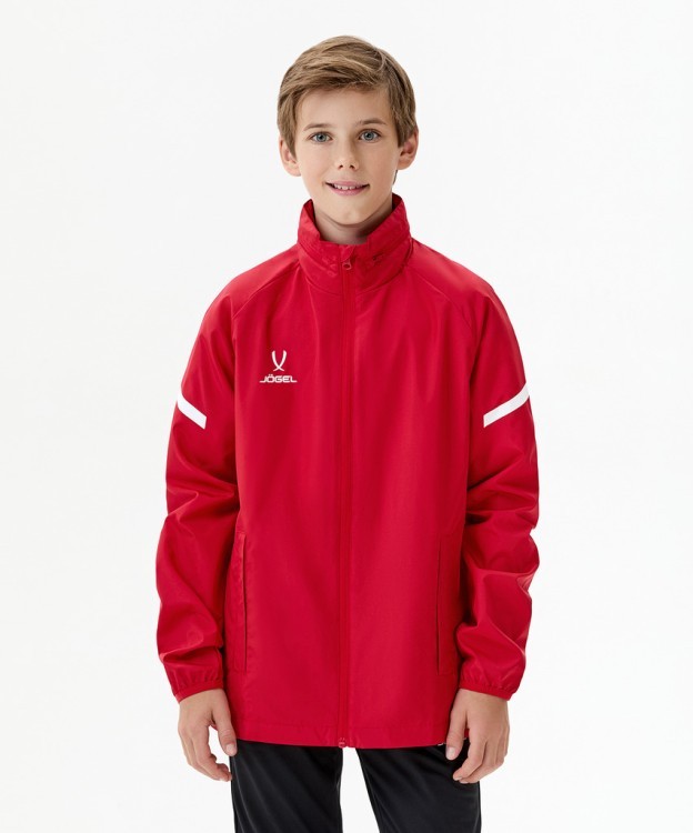 Куртка ветрозащитная JÖGEL CAMP 2 Rain Jacket, красный, детский (2114606)
