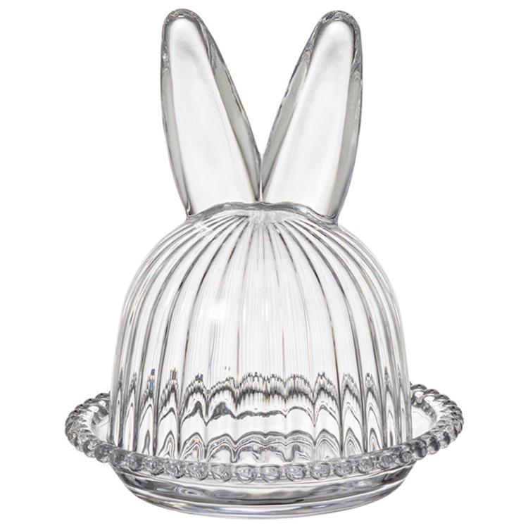 Блюдо сервировочное с крышкой "rabbit family" 14*14*16 см Lefard (302-106)