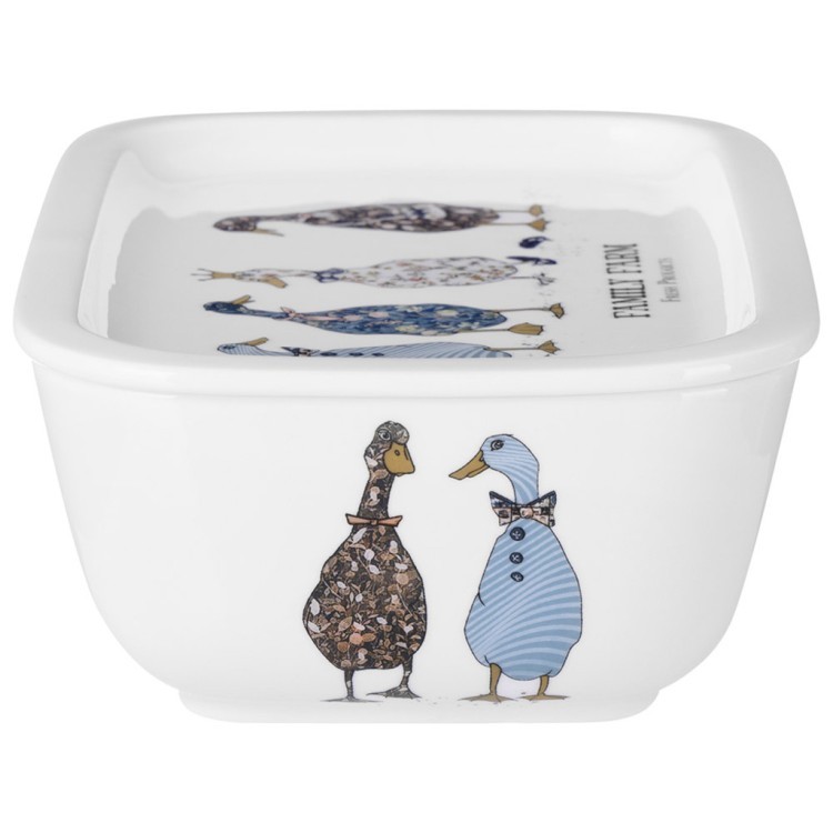 Блюдо с крышкой lefard "family farm" прямоуг. 19*13*6,5 см 740 мл Lefard (761-214)