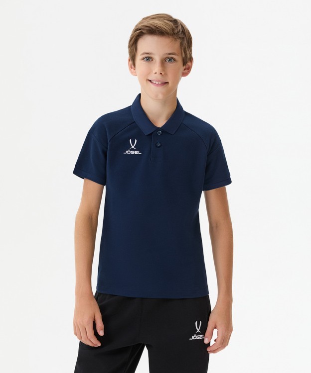 Поло JÖGEL CAMP 2 CVC Polo, темно-синий (2114356)