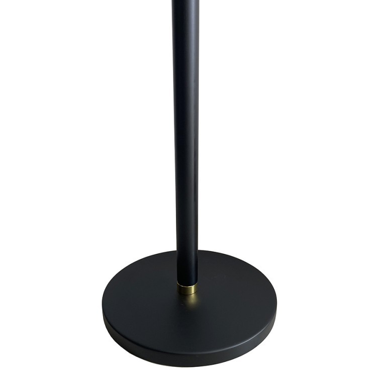 Вешалка напольная bakken, 180 см, золотистый хром/черная (74886)