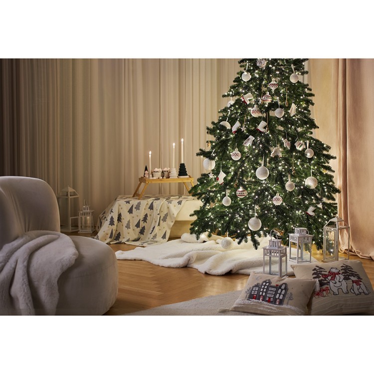 Набор ёлочных украшений fluffy white из коллекции new year essential, 3 шт. (78333) Набор ёлочных украшений fluffy white из коллекции new year essential, 3 шт. (78333)