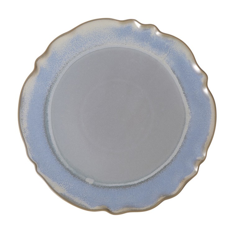 Тарелка L9328-MB, 33.5, каменная керамика, blue, ROOMERS TABLEWARE