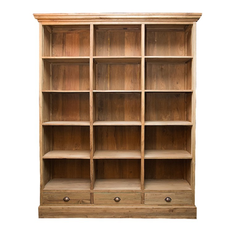 Шкаф Санто BCS3S-TN, массив тикового дерева, Rustic 3/Natural, ROOMERS FURNITURE Шкаф Санто BCS3S-TN, массив тикового дерева, Rustic 3/Natural, ROOMERS FURNITURE