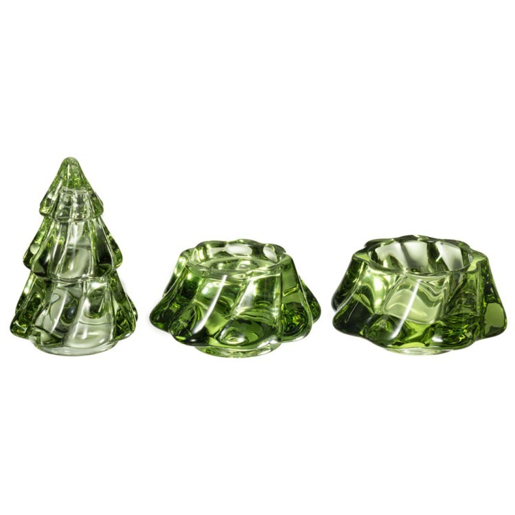 Подсвечник "celebration" green 7,5*7,5*14 см Lefard (355-469)