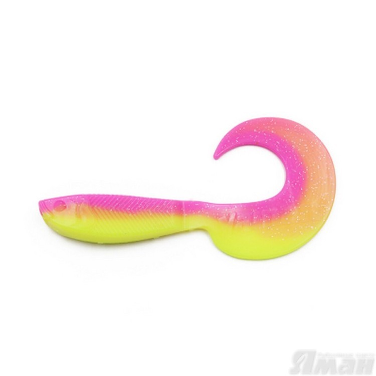 Твистер Yaman Mermaid Tail, 5" цвет 24 - Gum, 5 шт Y-MT5-24 (70696)