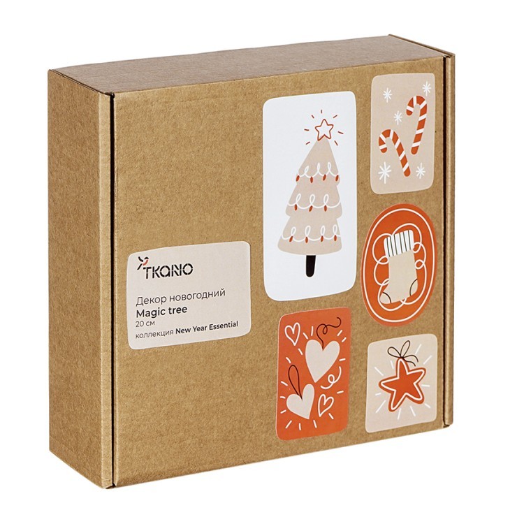 Декор новогодний magic tree из коллекции new year essential, 20 см (76909) Декор новогодний magic tree из коллекции new year essential, 20 см (76909)