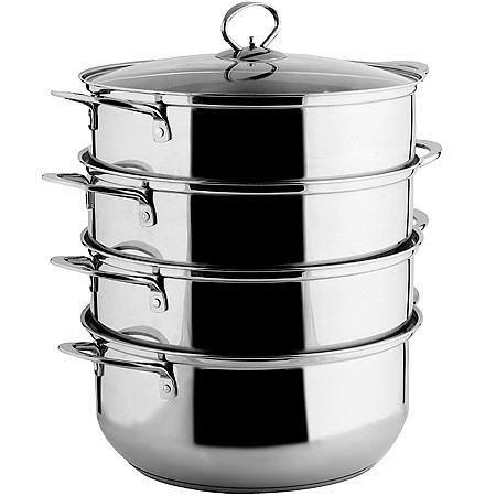 Мантоварка 4х-ярусная 7,6л 30см 5пр нерж/ст Mayer&Boch (31074)