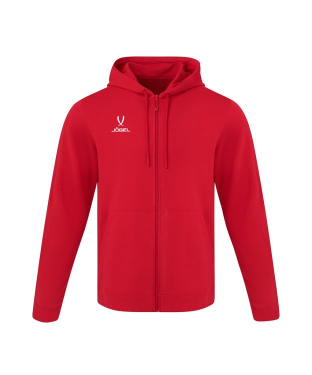 Флисовое худи на молнии ESSENTIAL Cotton Fleece FZ Hoodie, красный, детский (2122122) Флисовое худи на молнии ESSENTIAL Cotton Fleece FZ Hoodie, красный, детский (2122122)