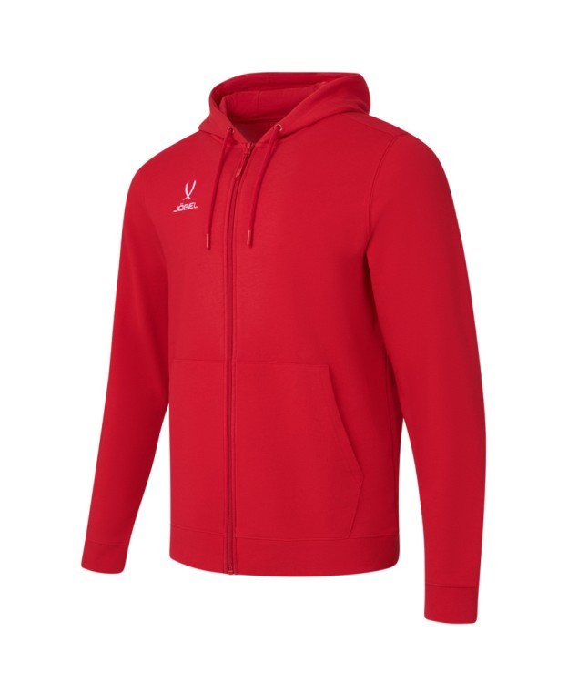 Флисовое худи на молнии ESSENTIAL Cotton Fleece FZ Hoodie, красный, детский (2122122) Флисовое худи на молнии ESSENTIAL Cotton Fleece FZ Hoodie, красный, детский (2122122)