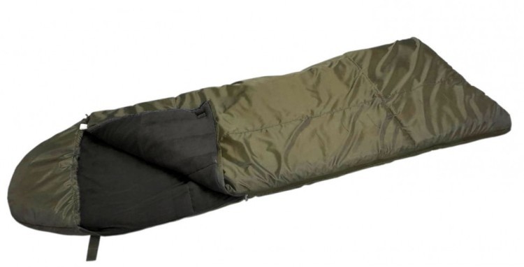 Спальный мешок с капюшоном Следопыт 190+35х90 см цвет в ассортименте PF-SB-43 (88546)