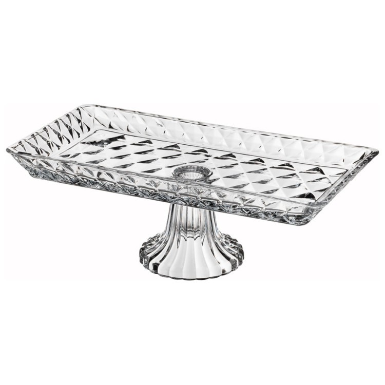 Блюдо на ножке прямоугольное 33х16х12 см Lefard (675-136)