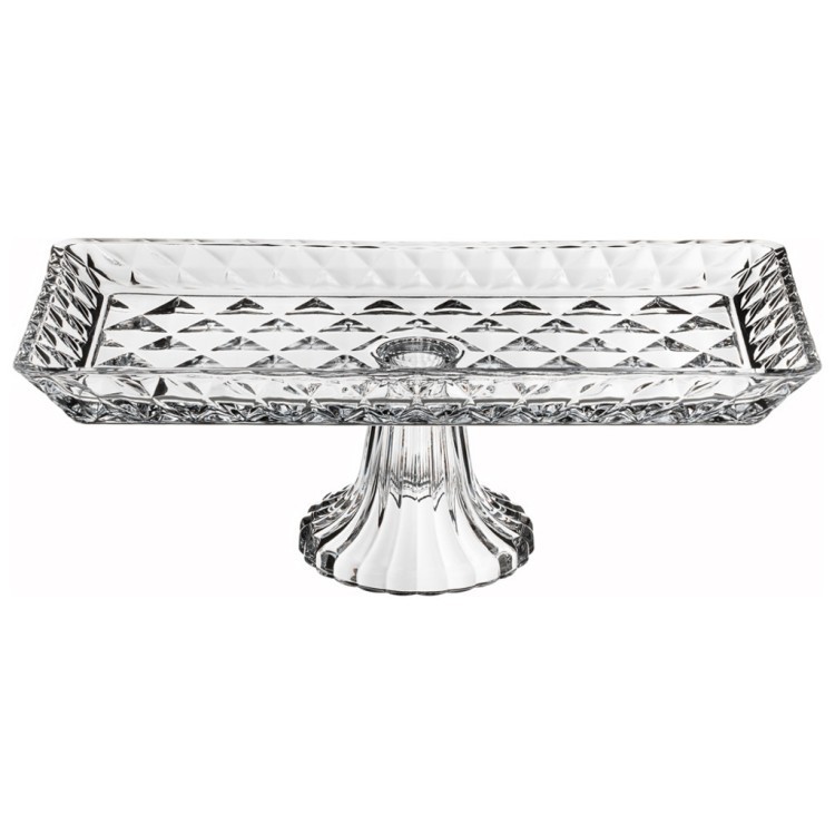 Блюдо на ножке прямоугольное 33х16х12 см Lefard (675-136)