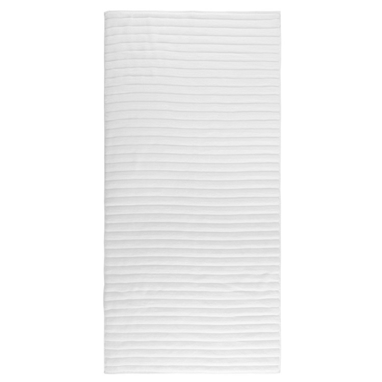Полотенце для рук waves белого цвета из коллекции essential, 50х90 см (70642)