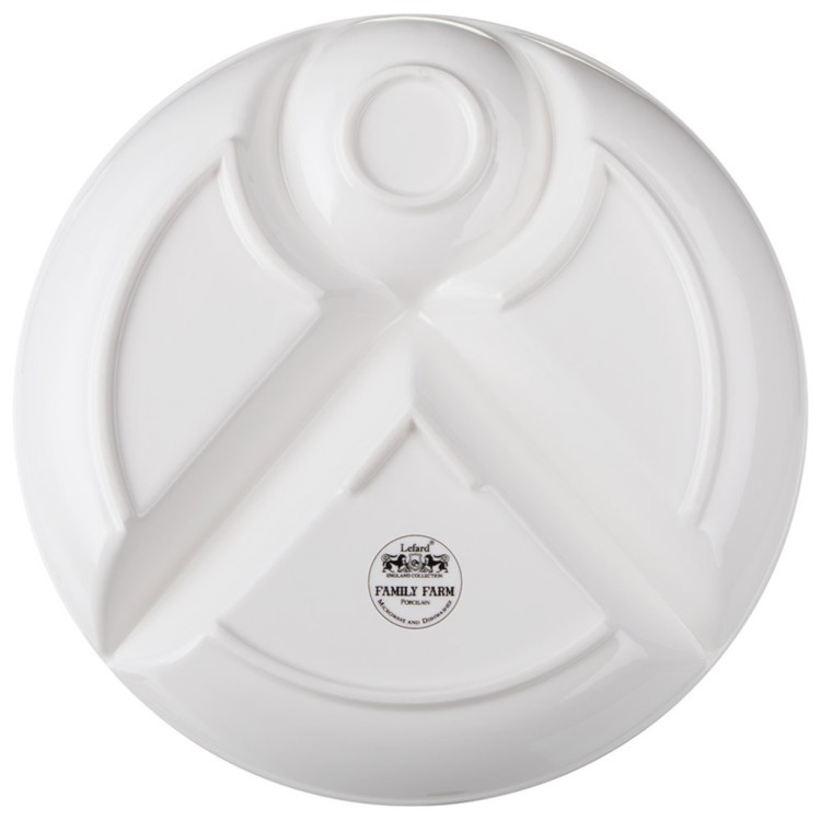 Менажница lefard "family farm" 4 секции с дерев.подставкой для шпажек 28*4 см LEFARD (263-1417)