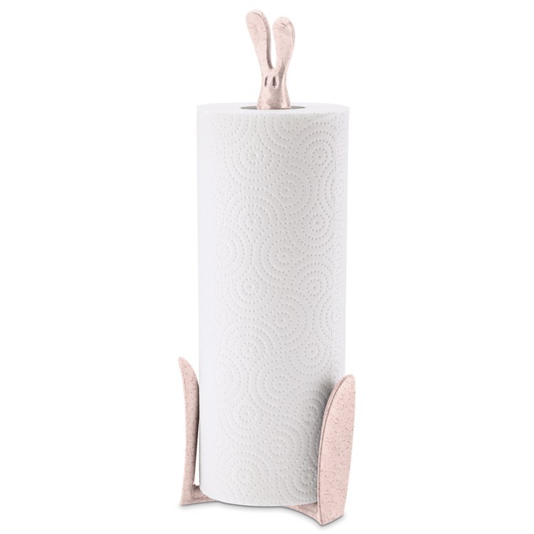 Держатель для бумажных полотенец Кролик Роджер, organic, розовый (68295)