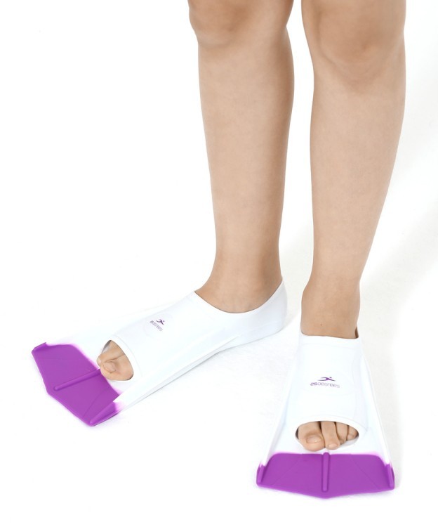 Ласты тренировочные 25DEGREES Pooljet White/Purple, XXS (2107322)
