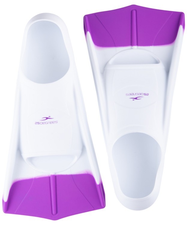 Ласты тренировочные 25DEGREES Pooljet White/Purple, XXS (2107322)