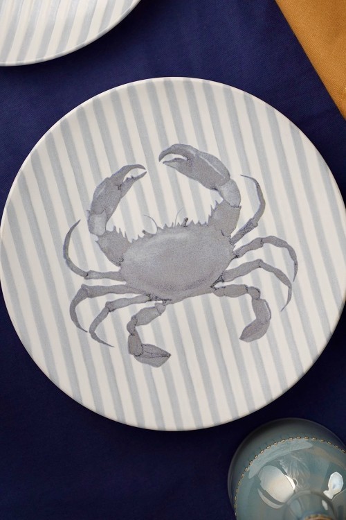 Набор из четырех тарелок aquarium из коллекции sea treasures, D21,5 см (78071)
