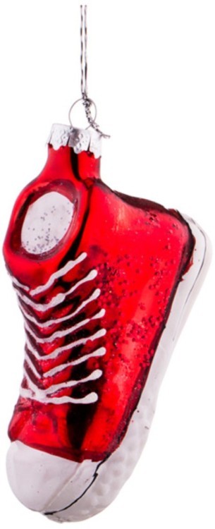 Набор из 12-ти декоративных изделий "кроссовок красный" 8,5*3,5*5 см Lefard (864-103)