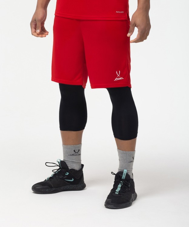 Тайтсы компрессионные JOGEL CAMP PerFormDRY Tight 3/4, черный (2125141)