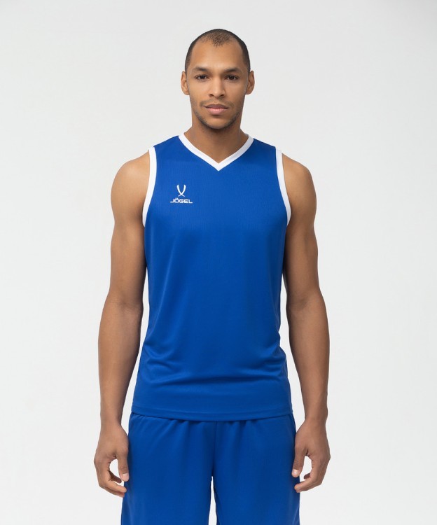 Майка баскетбольная JÖGEL CAMP Basic, синий (1619362)