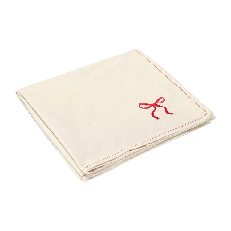 Скатерть fancy bows бежевого цвета из коллекции essential, 180х180 см (79432)