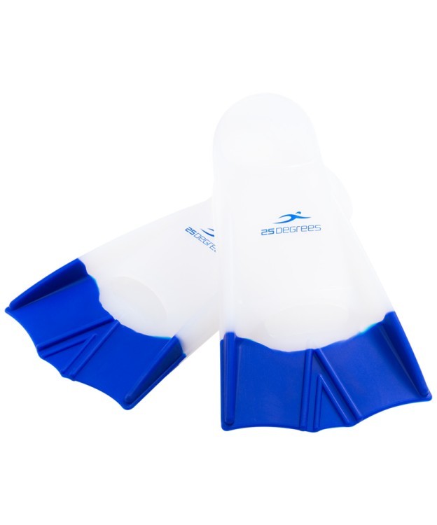 Ласты тренировочные Aquajet White/Blue, L (783650)