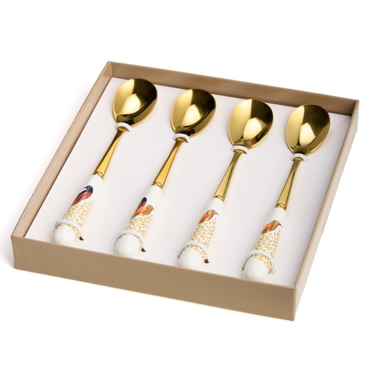 Набор ложек чайных lefard "golden birds" 4 шт. Lefard (419-147) Набор ложек чайных lefard "golden birds" 4 шт. Lefard (419-147)