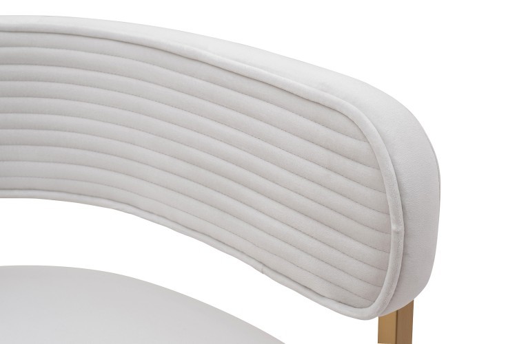 Стул велюр светло-серый/матовое золото 60*55*73см (TT-00014351)