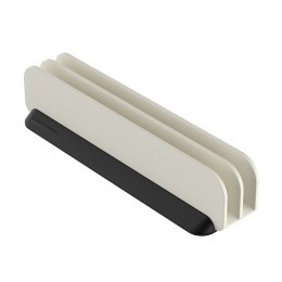 Подставка для разделочных досок smartchef, 27х8,5 см, бежевая/бордовая (80110)