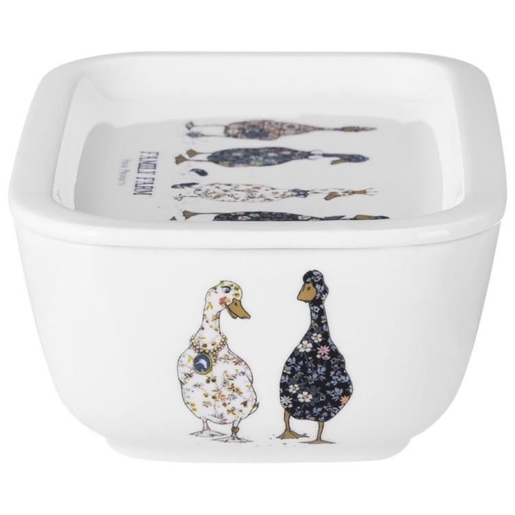 Блюдо с крышкой lefard "family farm" прямоуг. 16,5*11,5*6 см 490 мл Lefard (761-213)