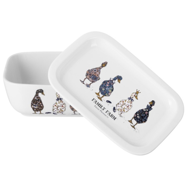 Блюдо с крышкой lefard "family farm" прямоуг. 16,5*11,5*6 см 490 мл Lefard (761-213)